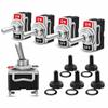 5Pcs Heavy Duty Car Boat Rocker Toggle Switch 250V 2Pin SPST ON/OFF Rocker Switches with Waterproof Boot Spst Rocker Switch Switches4