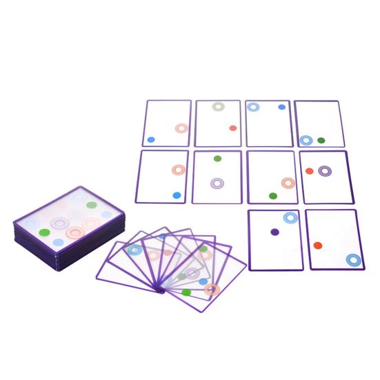 Caihezhi Swish Kort Brettspill Logisk tenkning Intellektuell leketøy Barn Familie Spilleverktøy