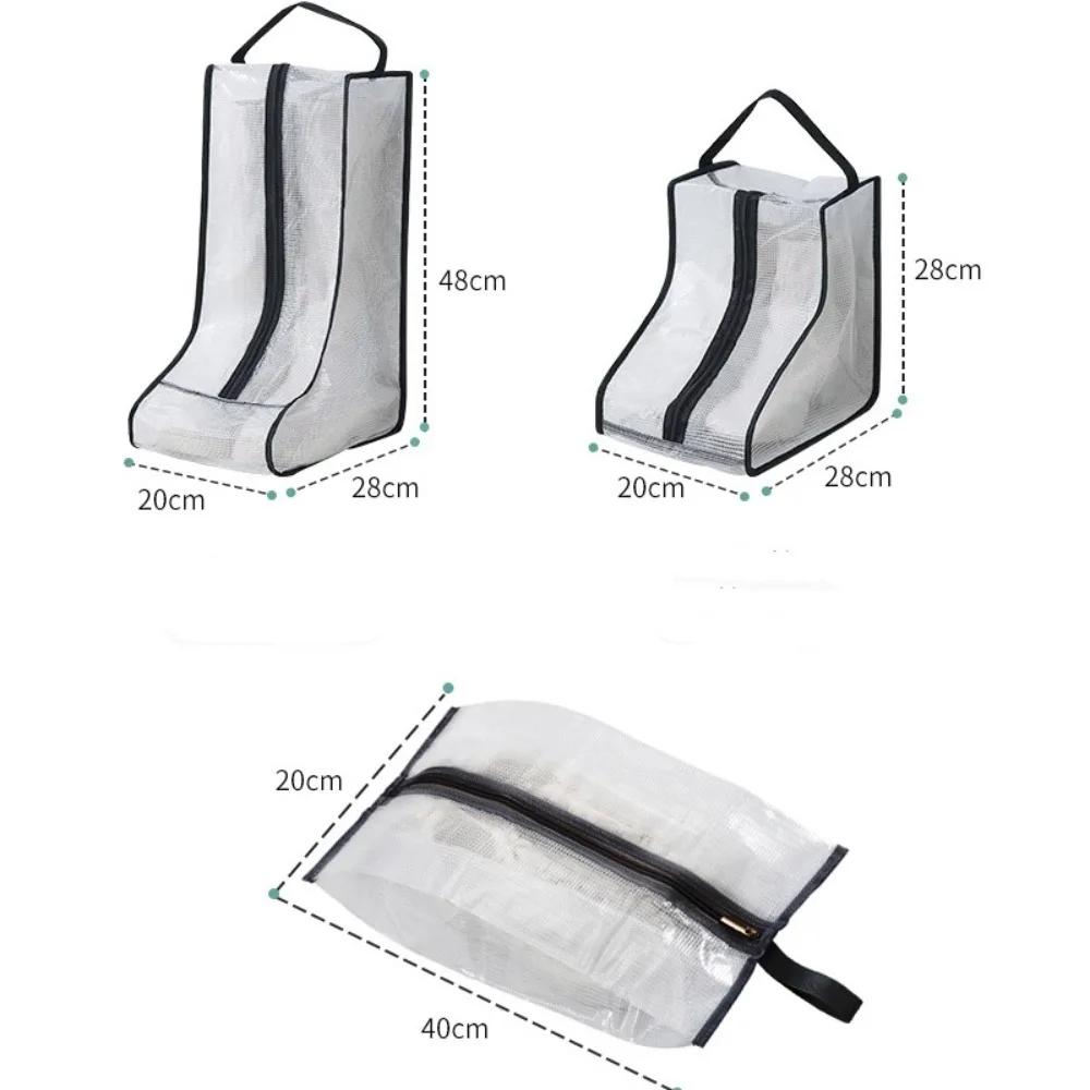 Portable Boot Storage Bag Portable Shoes Organizer Waterproof Dustproof Protection Holder Bag for 2024 Household Travel Supplies