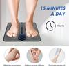 Electric EMS Foot Massage Pad Electric Muscle Stimulation Foot Massager USB Charging Portable Folding Massage Pad