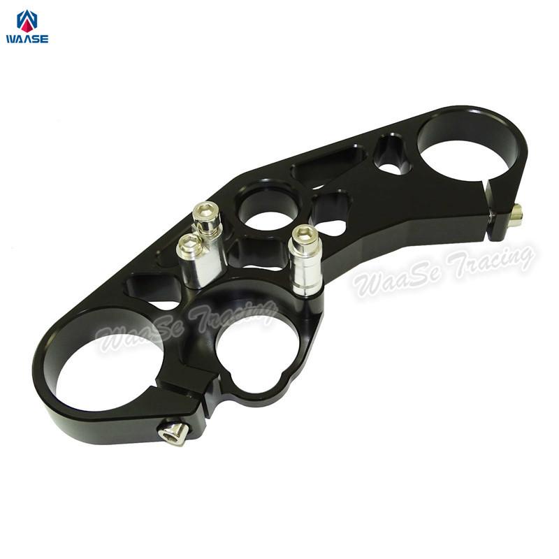 waase 51311-01H00 Front Fork Lowering Triple Tree Upper Top Clamp Yoke For SUZUKI GSXR600 GSXR750 K6 2006 2007 2008 2009 2010