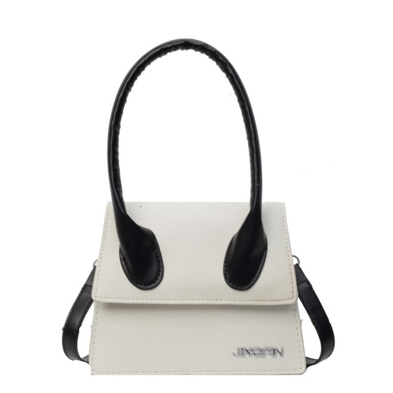 Frühling neu schöne Mode lässige Mode tragbare kleine quadratische Tasche personalisierte Pendler-Schulter-Damentasche