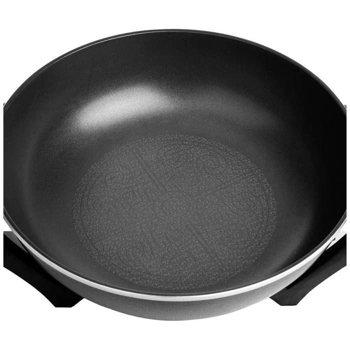 Wok électrique tristar pz-9130 - volume de 4.5 l – diamètre de 33cm - 1500w