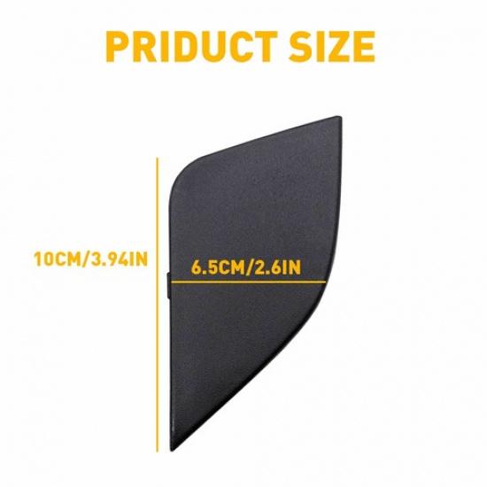 Pair Front Bumper Tow Hook Eye Cover Cap LH & RH For 2016 2017 2018 Toyota RAV4