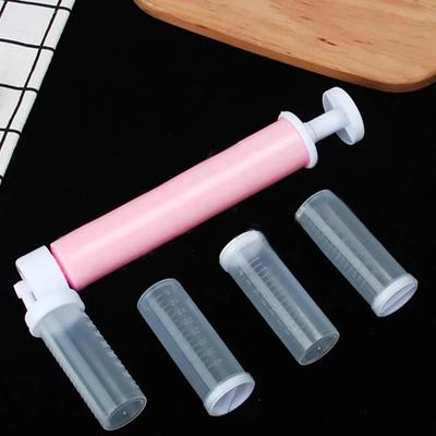1Set(5pcs)-Manual Airbrush Set for Cake Decorating - Easy DIY Baking Tool for Decorating Cakes and Desserts