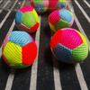 1/3/6/9Pcs Colorful Beanbag Handmade Foam Filled Throwing Ball Footbag Kids Adults Indoor Outdoor Courtyard Play Soft Kickball Toy