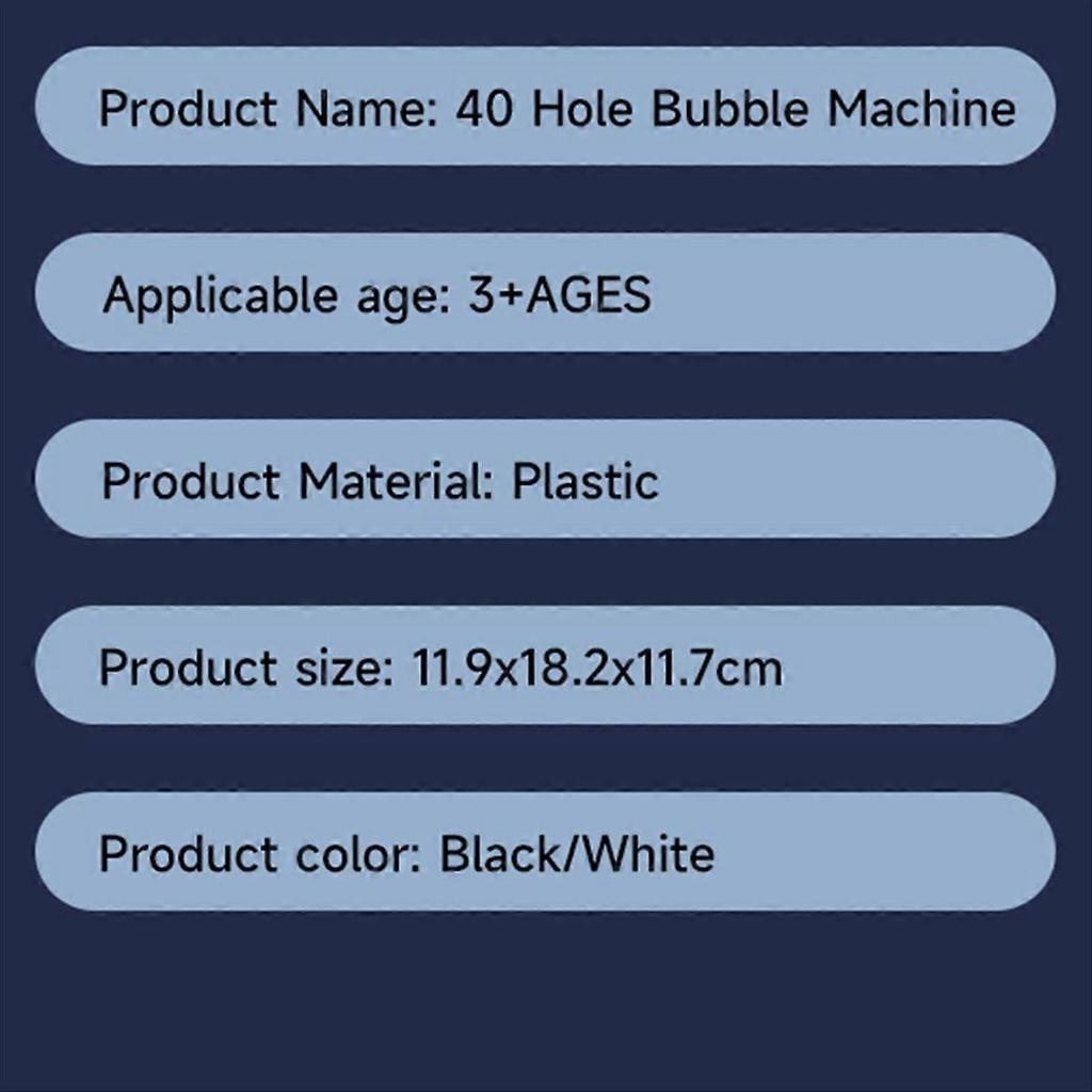 Bubble Machine, Automatic Bubble Machine with LED Lights