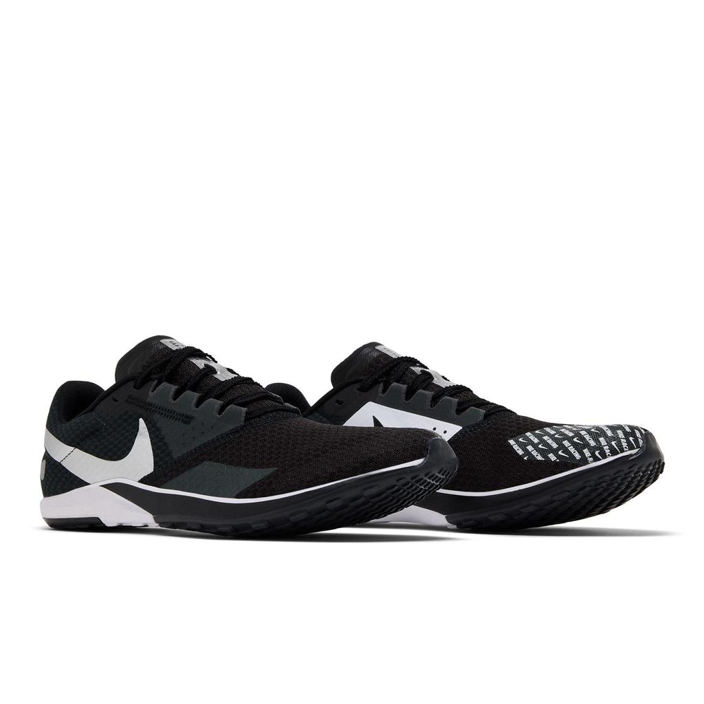 Nike Zoom Rival Waffle 6 'Black Metallic Silver' (Unisex) Black / Dark Smoke Grey / White / Metallic Silver Running Shoes DX7998 001