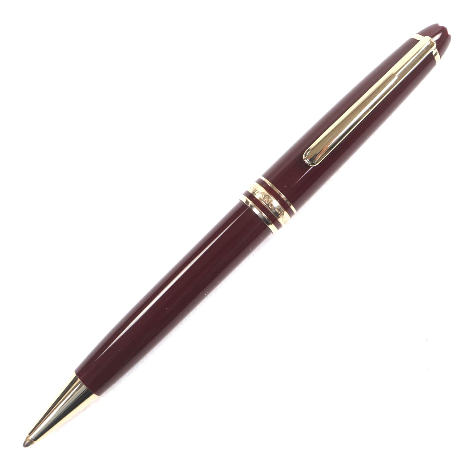 

Excellent MONTBLANC Ballpoint pen Meisterstück Classic Bordeaux gold mens Used