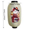 10 Inch Japanese Lantern Lucky Cat Ladies Painting Chandelier Folk Decor Picture Design Pendant Light Waitress Figure
