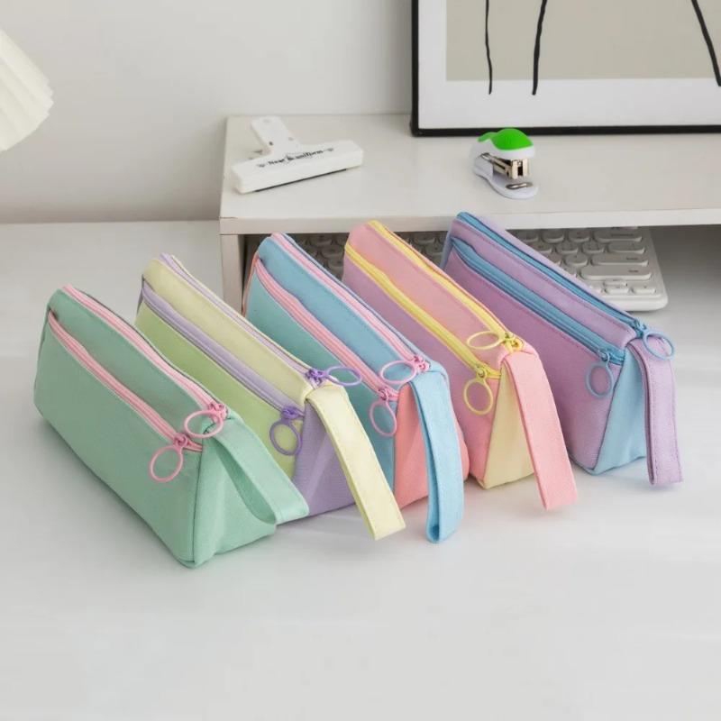 New Year's gift Student Pen Case Bags Cute Stationery Bag  Level Large Capacity Pen Case Bags Middle School Stationery Box 2026