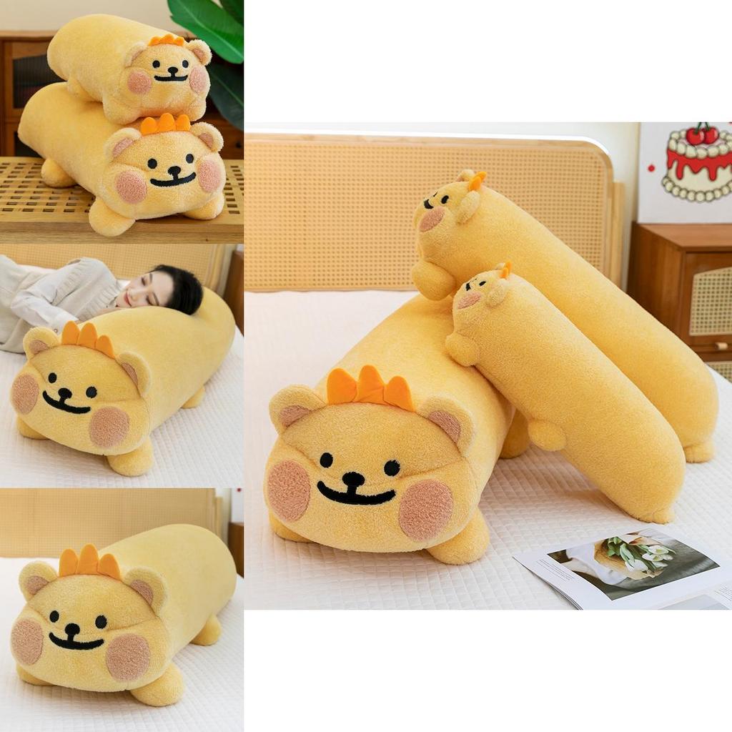 Cute Bear Plush Toy For Girls Birthday Gift Soft Cushion Pillow For Couch Decor