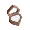 Wedding Heart Rings Holder Anti-collision Rings Bearer Box Simple Walnut Wood Rings Box  Propose