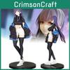 Pvc Masked Girl Yuna Figurine Cute Anime Desktop Display Model For Collectors