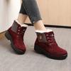 Fashion Trendy Thick Cotton Boots 2024 Winter New Style Thick Bottom Anti Slip and Velvet Warm Cotton Zapatos Mujer Platform Sneakers