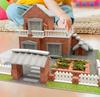 Little Architect Bricklayer Set: Handmade Bricks for Building House Models - Kids' Toy