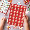 Holiday Bingo Game 24pcs Christmas Themed Cards for Kids and Adults Card with Stickers for Holiday Entertainment