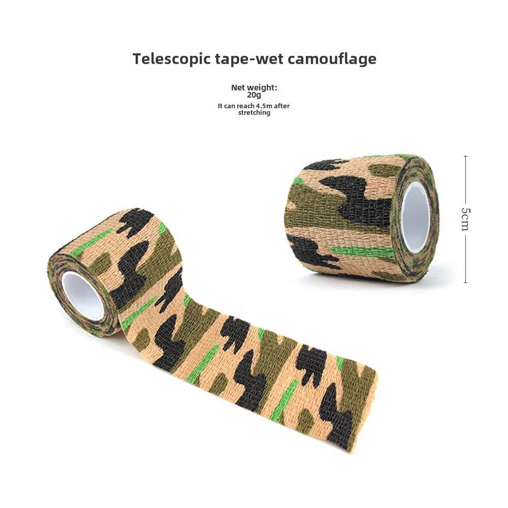 Bandă de camuflaj retractabilă autoadezivă pentru vânătoare, ciclism, mașini