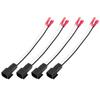 4 x Car Speaker Connector Harness Wire Adapter 72-5600 For 1999-2014 Ford F-150