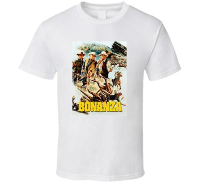 Bonanza Tv Show Tee 1960s American Western Television Series T Shirt Unisex T-Shirt
