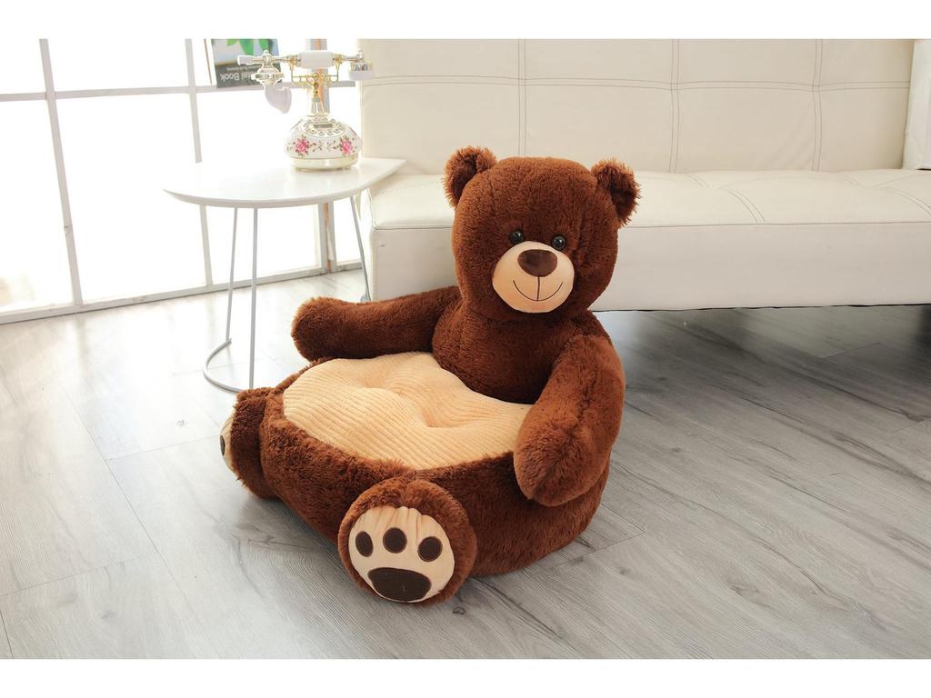 Cartoon Animal Sofa Seat for Kids - Teddy Bear, Panda, Duck, Unicorn