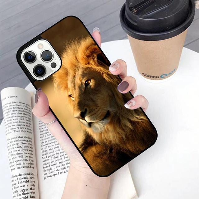 Lion Animal Phone Case For Apple iPhone 17 Air Pro Max Plus Coque For iPhone 17 Air 14 15 16 13 12 Max Cover