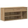 Shoe Bench Artisan Oak 102 x 30.5 x 45 cm Engineered Wood