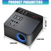 12V 24V To 220V Car Power Inverter 150W With 3 USB Ports Power Adapter For Mobile Device Rapid Charging