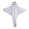 Halloween Glowing Hanging Ghost Battery Powered Luminous Hanging Ghost Decor Illuminated Ghost Prop for Haunted House Decor