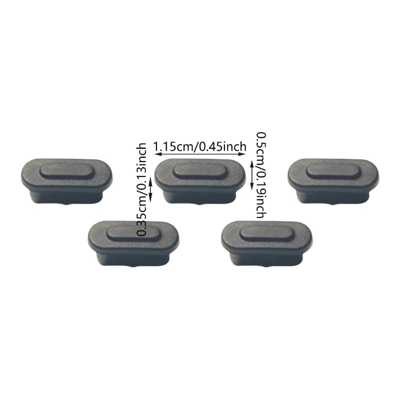 5/10Pcs USB Charging Port Protector Cover Type-C Dust Plugs Universal Type C Dustproof Caps Plastic USB C Dust Cover
