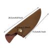 PU Leather Sheath Holder For Knife Flashlight Tool Belt Loop Case Camping Outdoor Carry Holster Tactical Equipment Hunting Gear Multipurpose Pouch