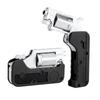 Life Car Ghost Switch-Gun Folding Alloy Left Wheel Metal Model Gun Wheel Simulation Toy Soft Bullet Gun with Plastic Bullets