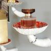 Mushroom Hanging Shelf Amanita Mushroom Shape Wall Floating Shelf