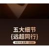 Magnetic Flip Case Honor Magic V6 Full Coverage Lens Protection PU Leather Business Style With Gold Thread Detail