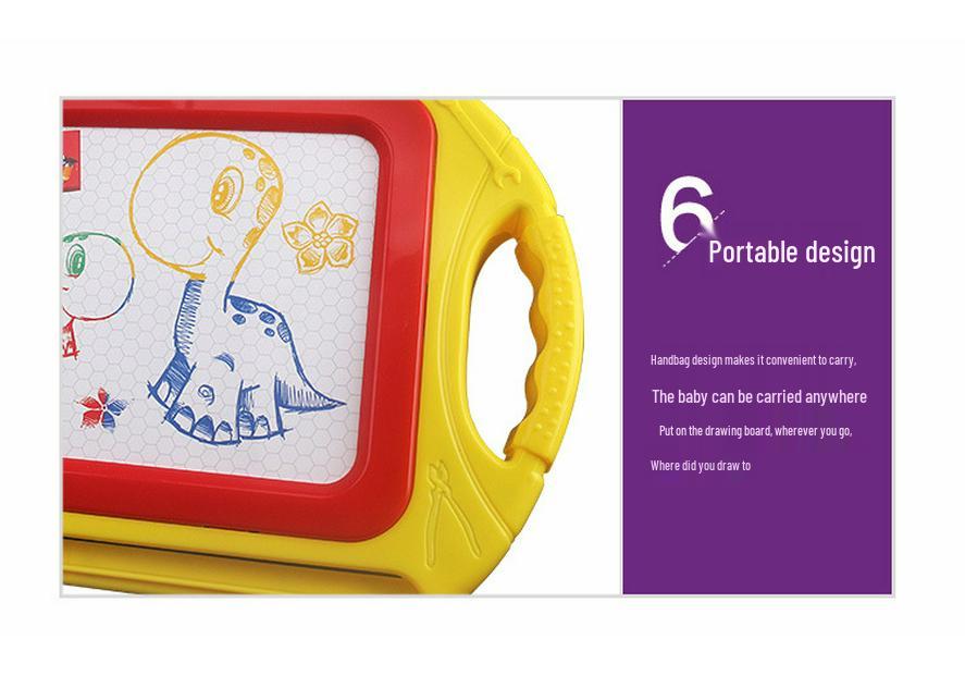 Children's Magnetic Doodle Board - Colorful, Educational Drawing Toy