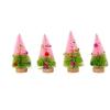 4pcs 10CM Mini Christmas Tree Gradient Artificial Xmas Pine Tree  Home Xmas Decor