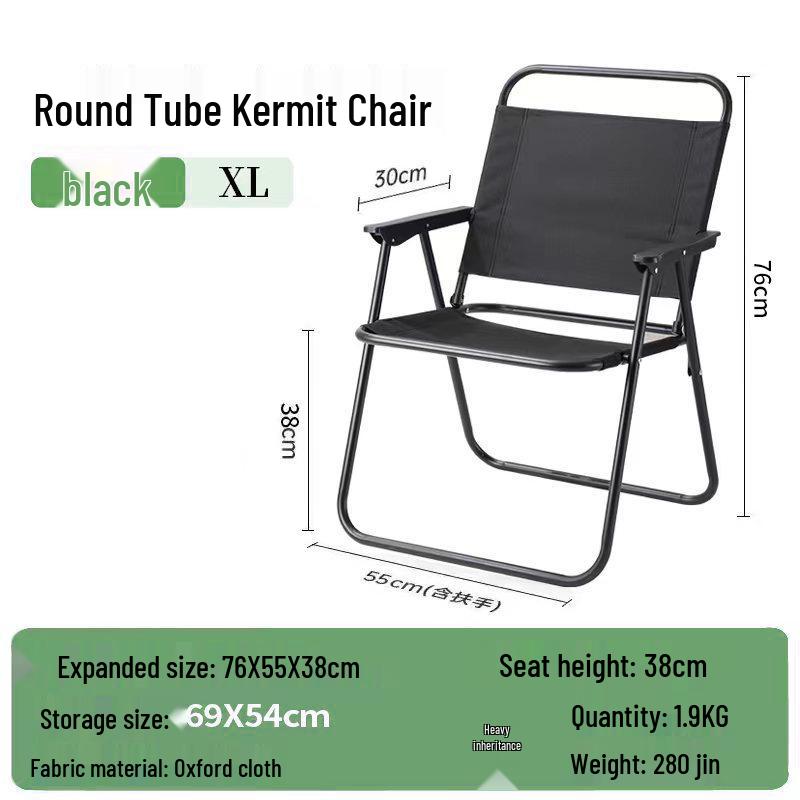 Kermit Outdoor Portable Aluminum Folding Camping & Fishing Chair