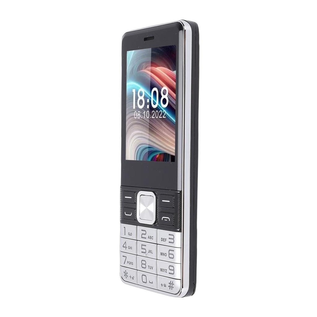 2G Unlocked Phone 2.8 Inch HD Color Screen 4 SIM Card Slots High Volume Speaker Big Keys Mobile Phone Support and 3.5mm Headphone