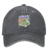 Vintage Thundercats Baseball Caps Unisex Distressed Denim Sun Cap Anime Outdoor Running Golf Caps Hat