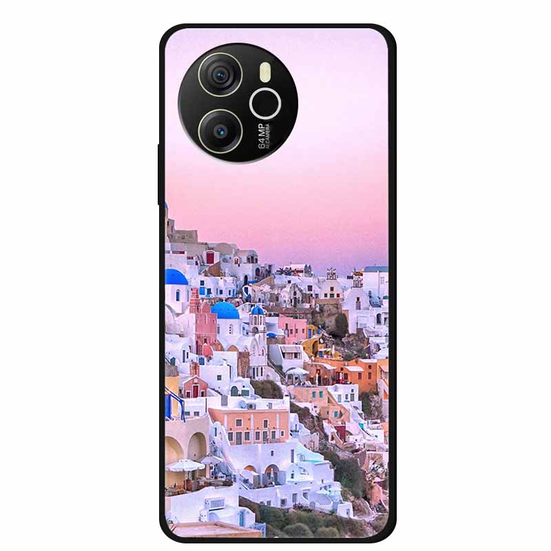 Para Funda Blackview Shark 8 Original Silicona Suave TPU Fundas de Teléfono Cubierta Trasera Para Blackview Shark8 Protector Moda Planeta Coque