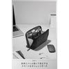 KOKUYO Gadget Pouch BIZRACK M Size Black AMBG-BR200D