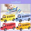 Bus School Model Toy Inertia Pull Back Mini Racing Car Children Gift Educational