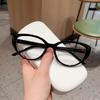 2025 prescription glasses New Stylish Cat Eye TR90 Frame For Women Bare Face And Internet Fame, Can Be Equipped With