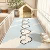VIKAMA Pet Petting Park Floor Mat Enclosure Area Floor Is Waterproof For Dog Food. Easy To Clean And Maintain.