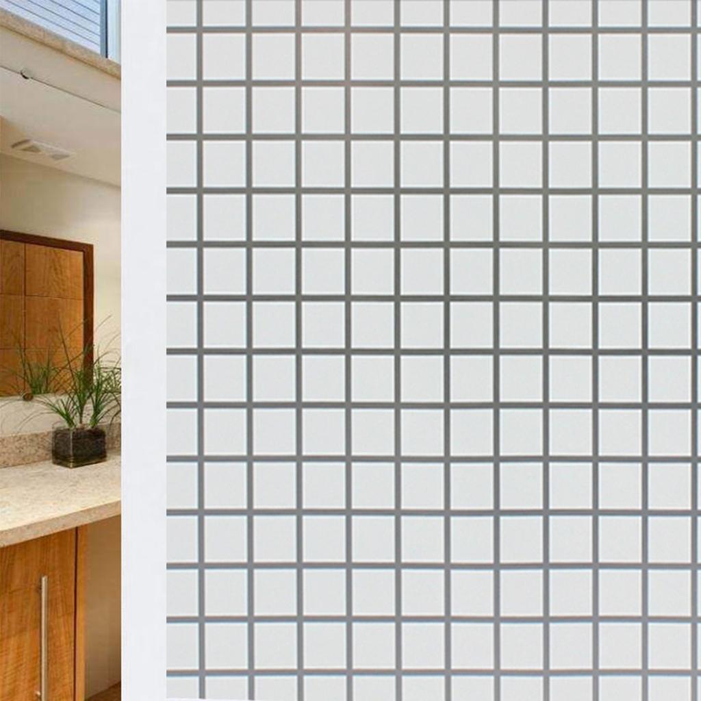 Fólie na soukromí oken, skleněná okenní fólie, odnímatelná vinylová fólie na dveře a okna, samolepka s UV filtrem pro domácí dekoraci