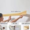 8*230cm 3D Hab Fali Matricák Vízálló Öntapadós Szegély Tapéta Szegély Faldísz Eltávolítható Matrica