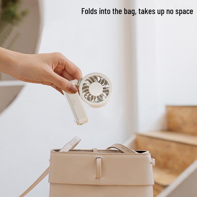 Portable Clip-on Fan with USB Charge and Semiconductor Cooling for Dorms