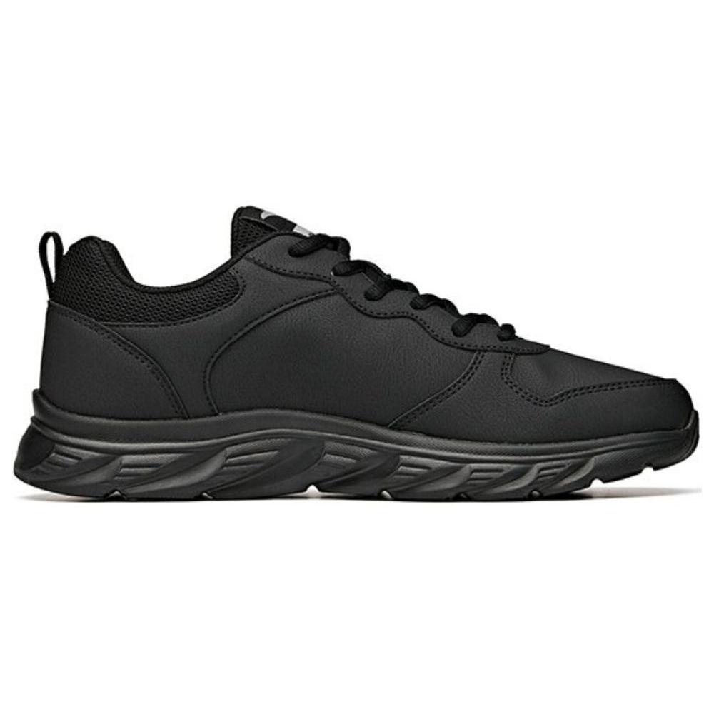 New Anta Cushioned Wear-Resistant Water-Resistant Low-Top Casual Shoes Men's Black 912035542-4