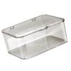 Desk Storage Box Plastic Large Capacity Dustproof Multi Functional Phone Case Storage Holder with