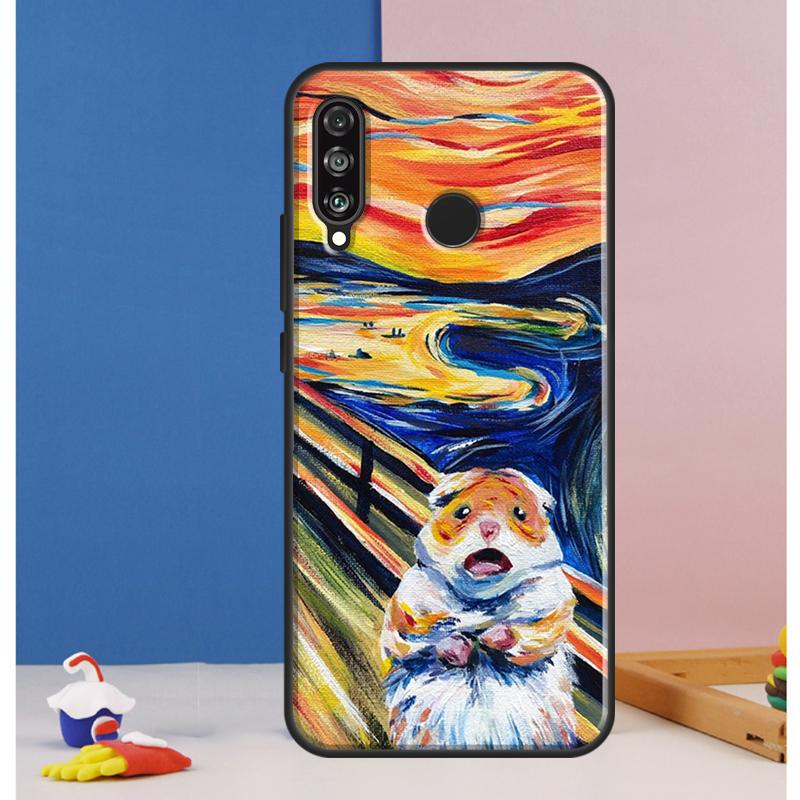 Hamster Art For Huawei Nova 12i 10 9 SE 5T 12s 11i Y91 Y90 Y60 Y70 Y72 Y61 P20 P30 P40 Lite P60 Pro Case